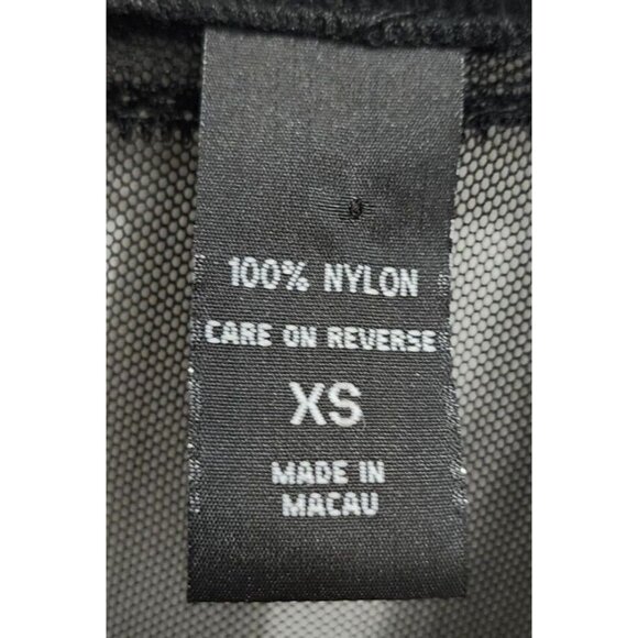 New York & Company Long Sleeve Sheer Mesh Cardigan Black Whimsigoth Witchy Sz XS - Picture 8 of 11